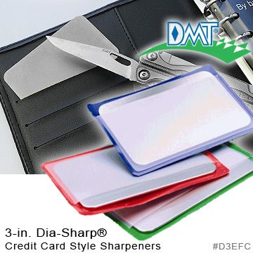 DMT Dia-Sharp Credit Card Sharpener3英吋卡片型磨刀石#D3EFC
