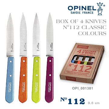 OPINEL Pop paring 法國彩色不銹鋼餐刀件組(#OPI_001381)