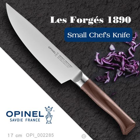 OPINEL Les Forgés 1890 Small Chef’s Knife 法國多用途刀系列(山毛櫸木刀柄)-17cm主廚刀(#OPI_002285)