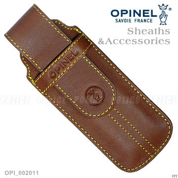 OPINEL Chic Brown 時尚皮革套(棕色)