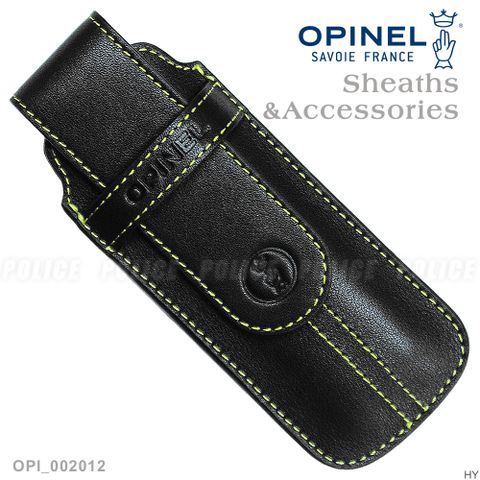 OPINEL Chic Brown 時尚皮革套(黑色)#OPI 002012