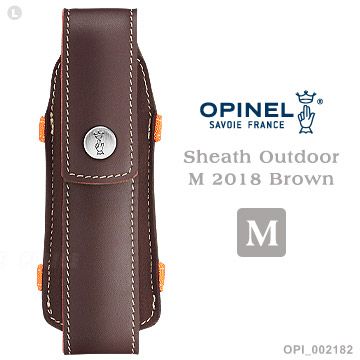 OPINEL Sheath Outdoor M 2018 Brown M號戶外皮革套 OPI 002182