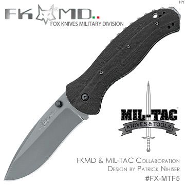 FKMD & MIL-TAC Collaboration 折刀#FX-MTF5