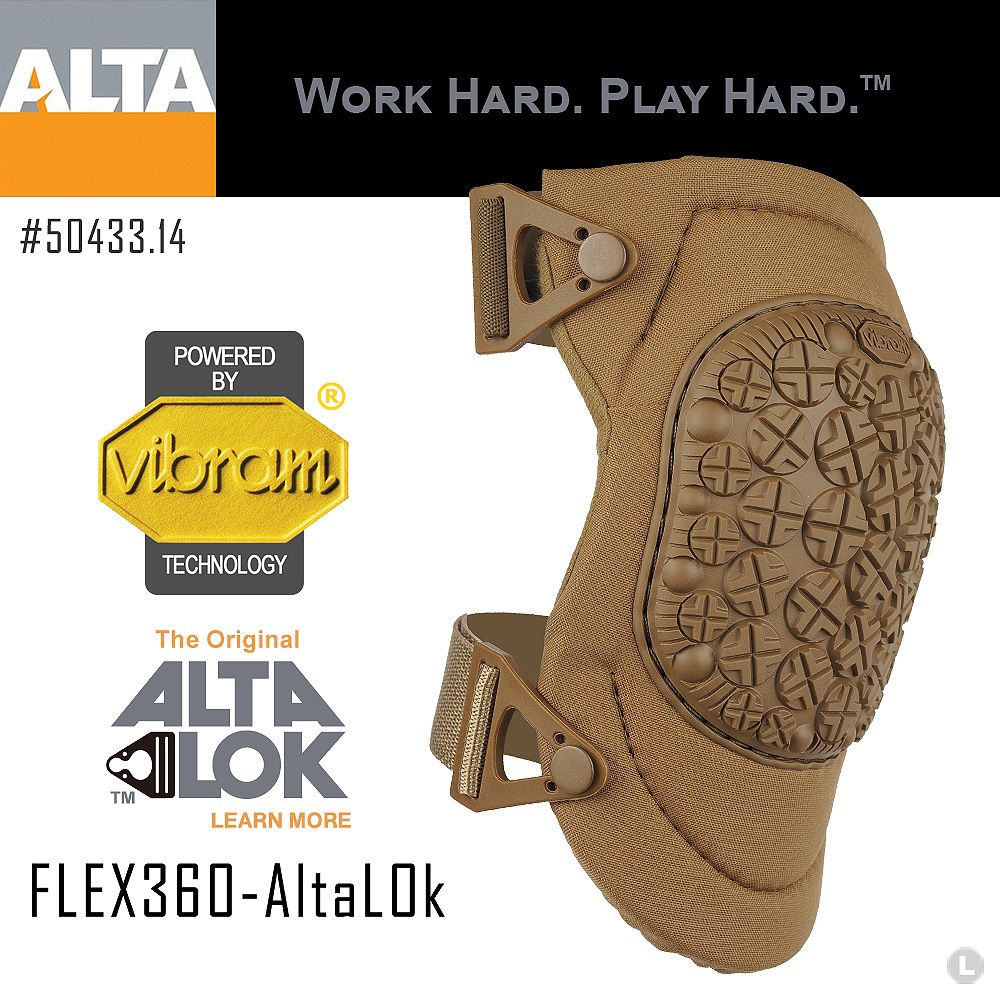 Alta FLEX360-LOk護 膝/狼棕色  #50433.14