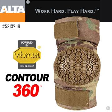 vibram AltaCONTOUR360-AltaGrip護 肘/多地形迷彩 53132.16