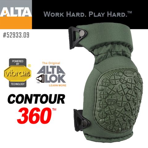 Alta CONTOUR360-LOk護 膝/橄欖綠 52933.09