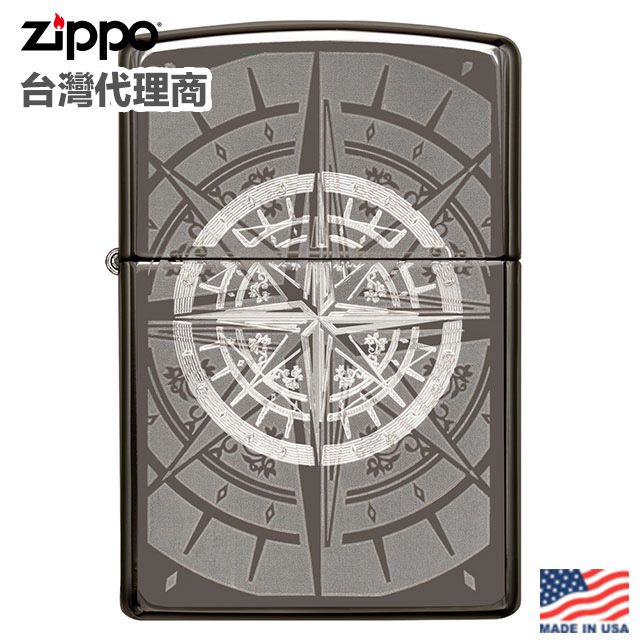 Zippo  Black Ice Laser Engrave/Auto Engrave 防風打火機