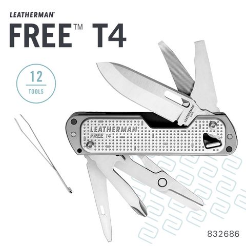 Leatherman FREE T4 多功能工具刀#832686