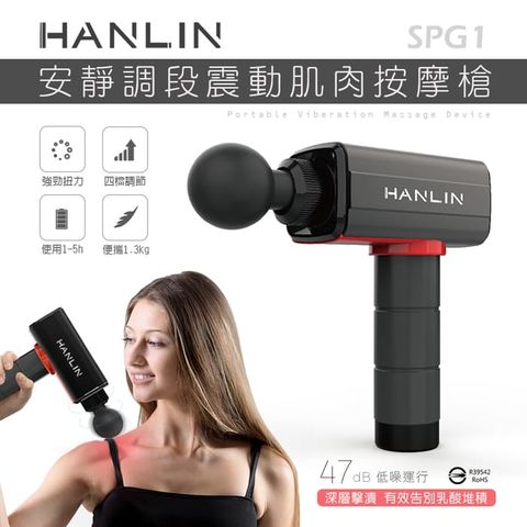 HANLIN -SPG1 調段深層筋膜肌肉按摩槍