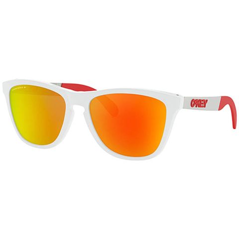 OAKLEY 奧克利 FROGSKINS MIX 雙材質混搭(ASIA FIT) 亞洲版 PRIZM RUBY 偏光 時尚休閒太陽眼鏡