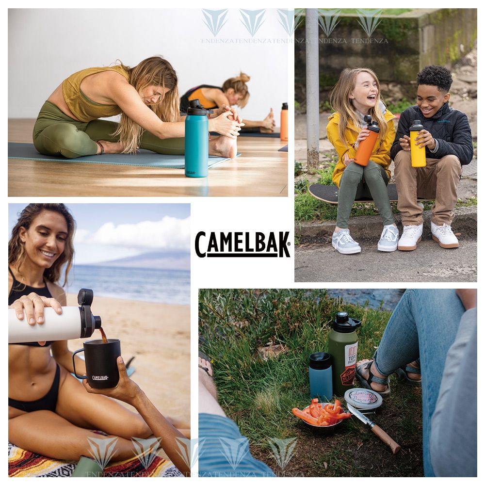 CamelBak  CB1515004060 - 600ml CHUTE MAG 戶外運動保冰/溫水瓶 濃黑