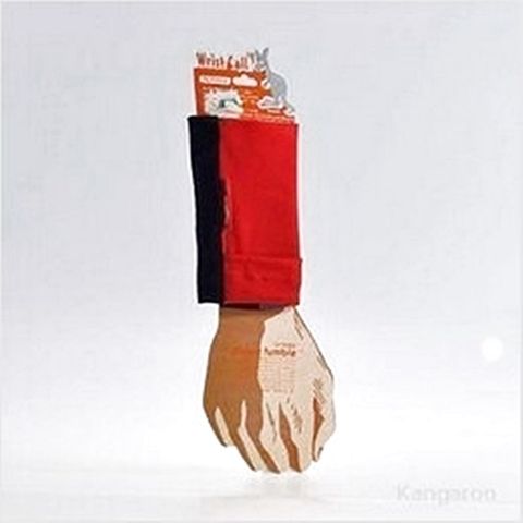 PCMAMA多用途運動手臂套手機套手腕袋手腕套Wrist Bag(黑+紅WC009;可放零錢紙鈔信用卡悠遊卡一卡通)