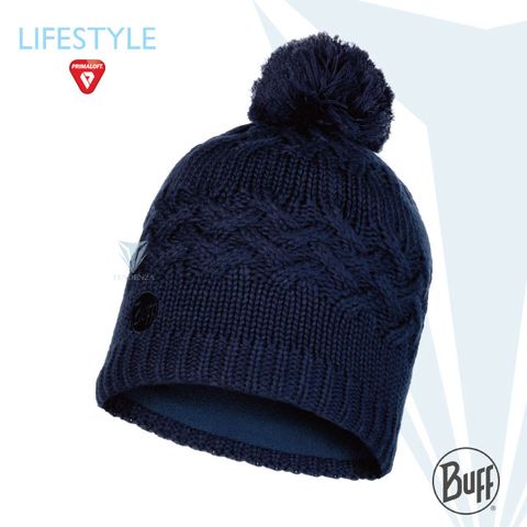 ★BUFF↘9折!!★BUFF Lifestyle BFL111005 針織保暖毛球帽 午夜藍 SAVVA NIGHT BLUE