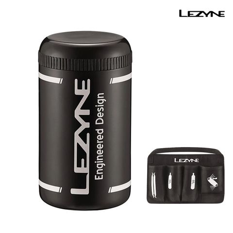 LEZYNE 工具罐(附收納内襯)/FLOW CADDY WITH ORGANIZER 1-BC-FLWCADDY-V204