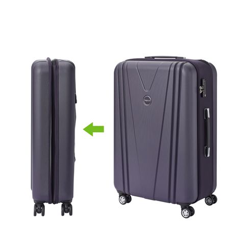 VoyLux伯勒仕-VITALITY系列V型26吋硬殼摺疊行李箱-紫色 3788617
