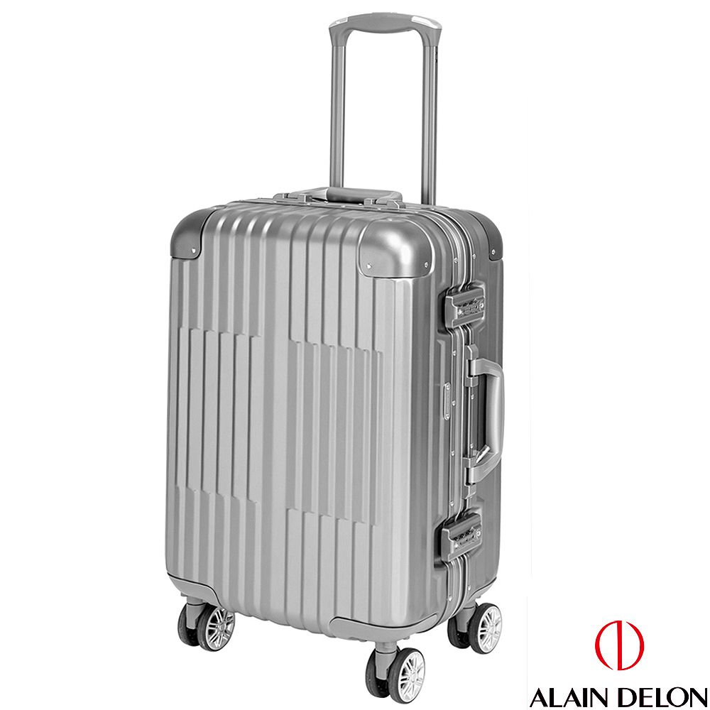 ALAIN DELON 亞蘭德倫   20吋 絕代風華系列全鋁製旅行箱 (灰)