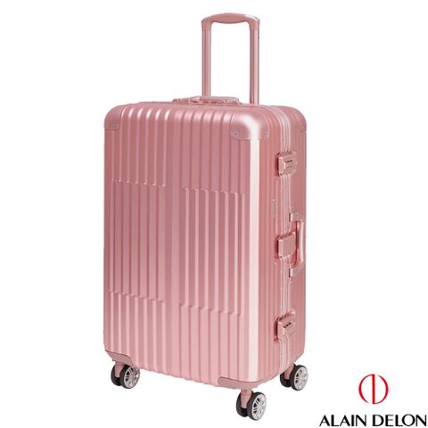 全鋁製旅行箱ALAIN DELON 亞蘭德倫 25吋 絕代風華系列全鋁製旅行箱 (粉紅)