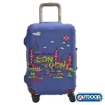 【OUTDOOR】行李箱防護套-倫敦-L-ODS17B02LLD