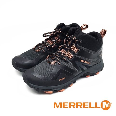 Merrell 邁樂 (男) MQM FLEX 2 MID GORE-TEX高筒健走登山鞋 - 黑