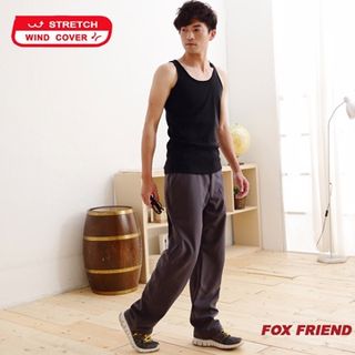 【FOX FRIEND】WIND COVER 防風保暖彈性休閒褲 男款 #P541