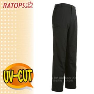 瑞多仕-RATOPS 男彈性刷毛抗UV保暖長褲(側口袋)_DA3645 沙漠褐色 V1