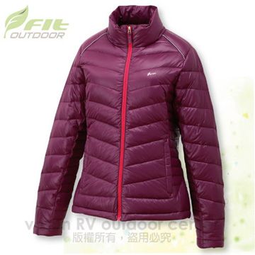 FIT 維特 女新款 輕量羽絨外套/防風.質輕/蘭紫色 EW2305