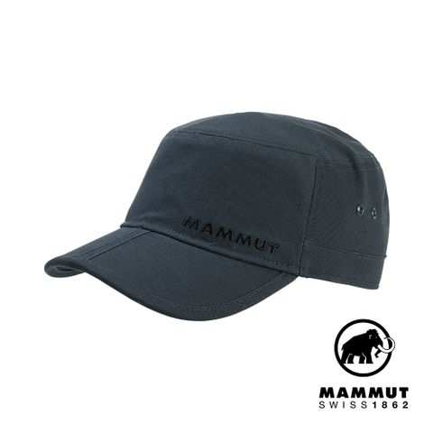 Mammut 長毛象 Lhasa Cap 防曬休閒帆布鴨舌帽 幻影黑 #1191-00020