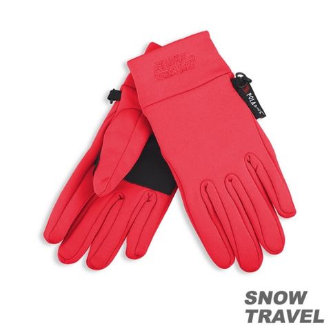 SNOWTRAVEL POWER STRETCH四向彈性手套 (紅色)