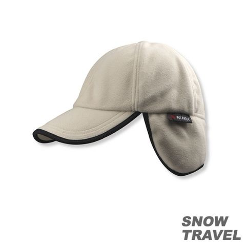 SNOW TRAVEL 雪之旅 SNOWTRAVEL WINDBLOC防風保暖遮耳棒球帽 (卡其)