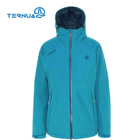 TERNUA 女Gore-Tex 防水透氣保暖外套1643052 / 5590藍綠