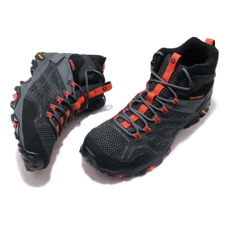 Merrell men's moab fst 2 mid waterproof hot sale hiking shoe