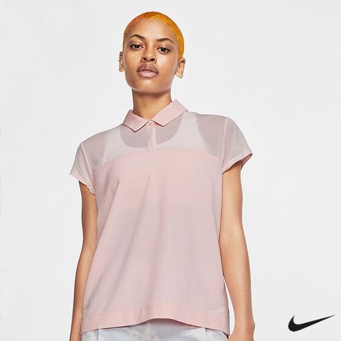 Nike Golf Flex 女 翻領T恤 粉 AV3671-682