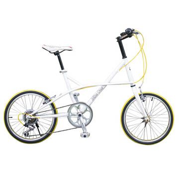 BIKEONE  CycleOne 日本SHIMANO變速 鋁合金花鼓 20吋7速 時尚海豚小徑車