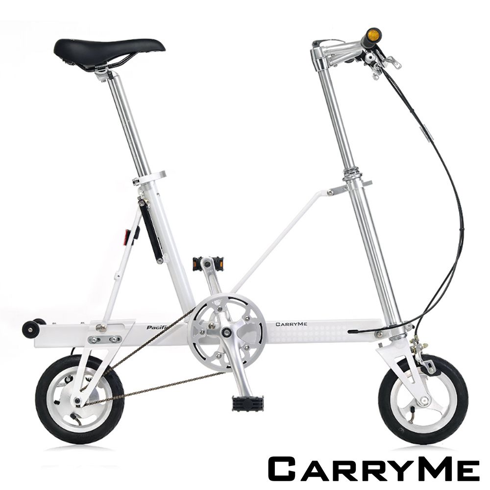 Carry Me CarryMe SD 8吋充氣胎版 單速鋁合金折疊車-珍珠白