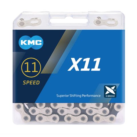 KMC X11鏈條 11速 【銀/黑】