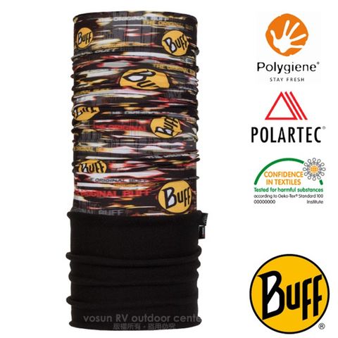 【西班牙 BUFF】POLARTEC 超彈性保暖魔術頭巾PLUS/可當圍巾_118817 狂熱BUFF