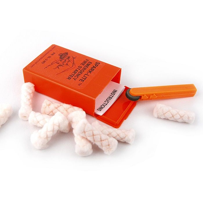 INSTRUCTIONSSPARKLITE EMERGENCYFIRE STARTER -3 HO