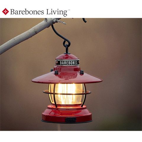 Barebones 吊掛營燈 Mini Edison Lantern LIV-274【紅色】