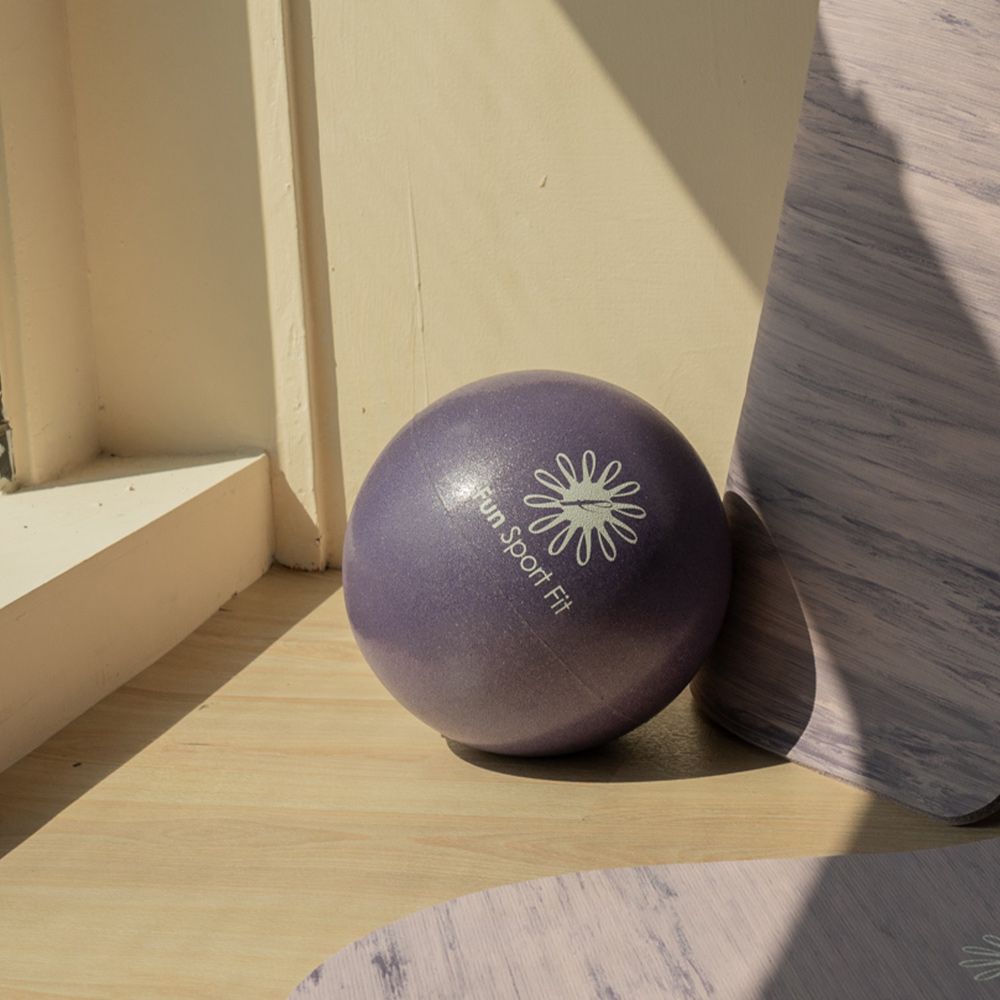 Fun Sport 趣運動  yoga 小麗莎瑜珈極球25cm(吸管式-2顆)骨盤球/chi ball