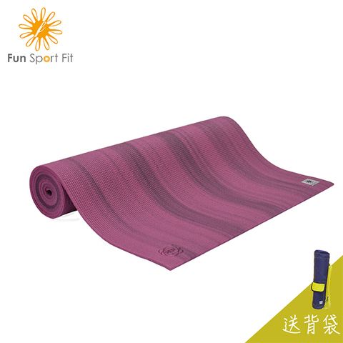 Fun Sport fit瓦妮莎-小漫步環保瑜珈墊-(5-6mm)送背袋
