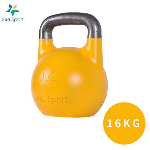 Fun Sport 趣運動 競技壺鈴 kettlebell-16kg(黃)