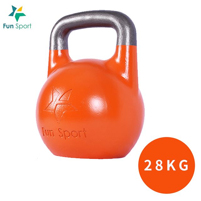 Fun Sport 趣運動  競技壺鈴 kettlebell-28kg(橘)