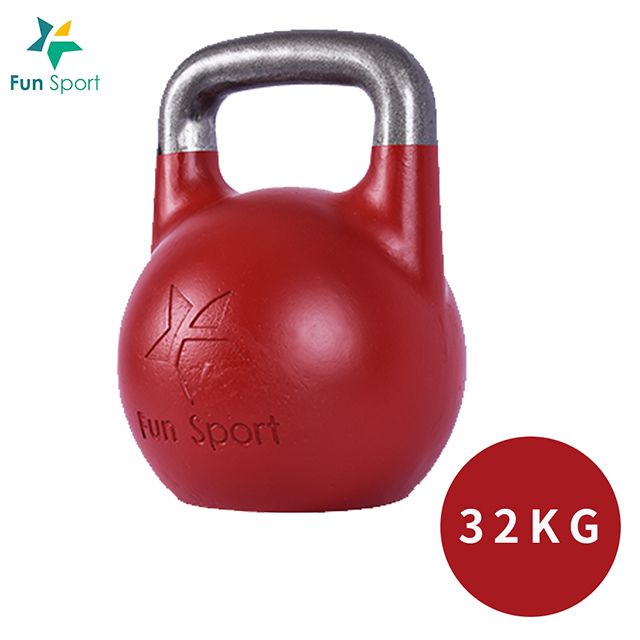 Fun Sport 趣運動  競技壺鈴 kettlebell-32kg(紅)