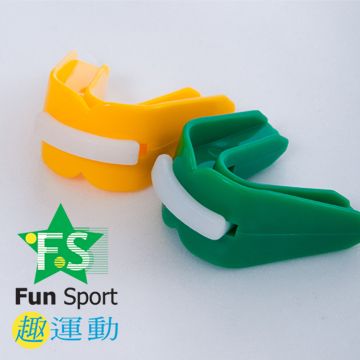 Fun Sport 趣運動 雙層護牙套-透明(3個/組-含盒)