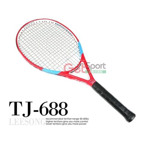 GetSport 【南紡購物中心】 超大拍面網球拍TJ-688(休閒拍/LEESONG/網拍/防守拍)【運動休閒館】