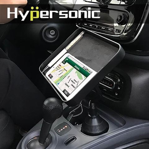 Hypersonic HPA577 大面積杯座手機置物盤 飲料座手機架 車用手機架