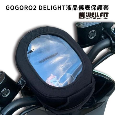 【南紡購物中心】 【威飛客 WELLFIT】GOGORO2 Delight 液晶儀表保護套(防曬、防水、防刮)