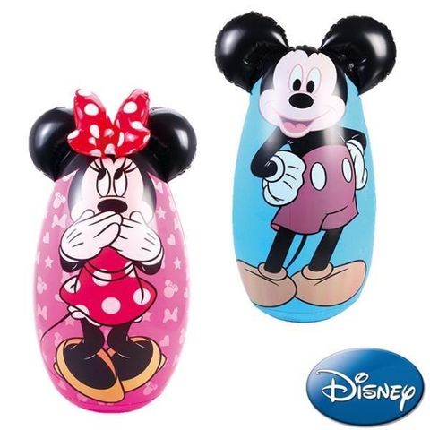 Disney。迪士尼米奇米妮不倒翁 DEB72235-隨機出貨