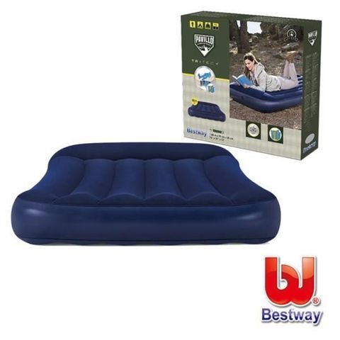 BESTWAY 【南紡購物中心】 植絨單人加大充氣床67680 