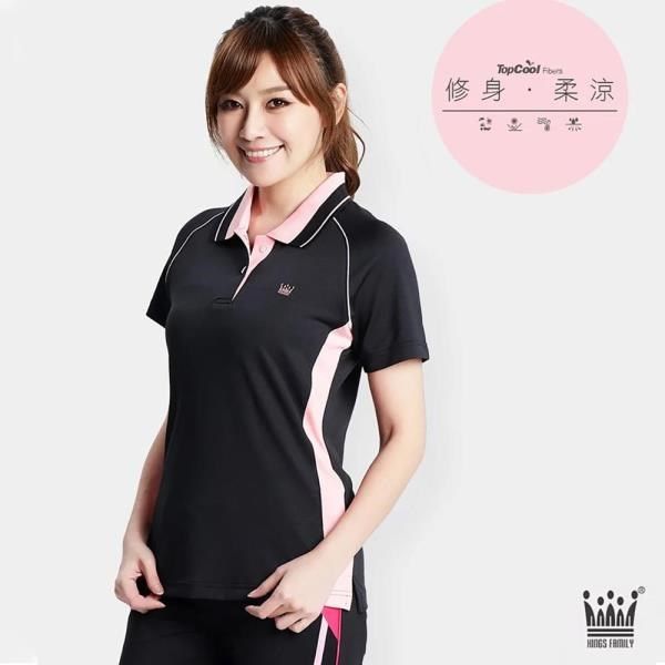 Kings Family 國王家族 【南紡購物中心】  女款休閒涼爽排汗 POLO【K10002】